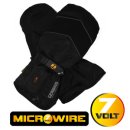 Gerbing outdoor heated mittens with batteries and charger