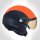 Nexx X60 Vintage orange black helmet